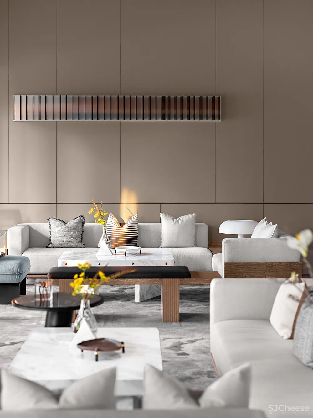 824㎡售楼处,光影与自然共生!