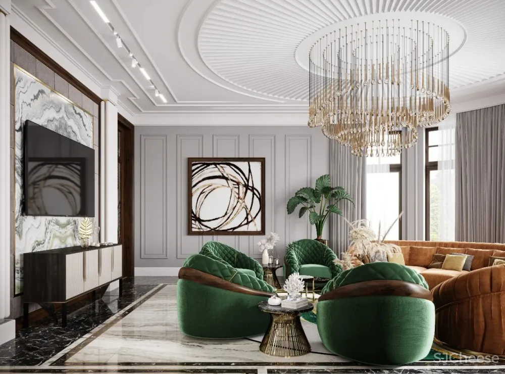 1100㎡新式奢华,精致有气质!