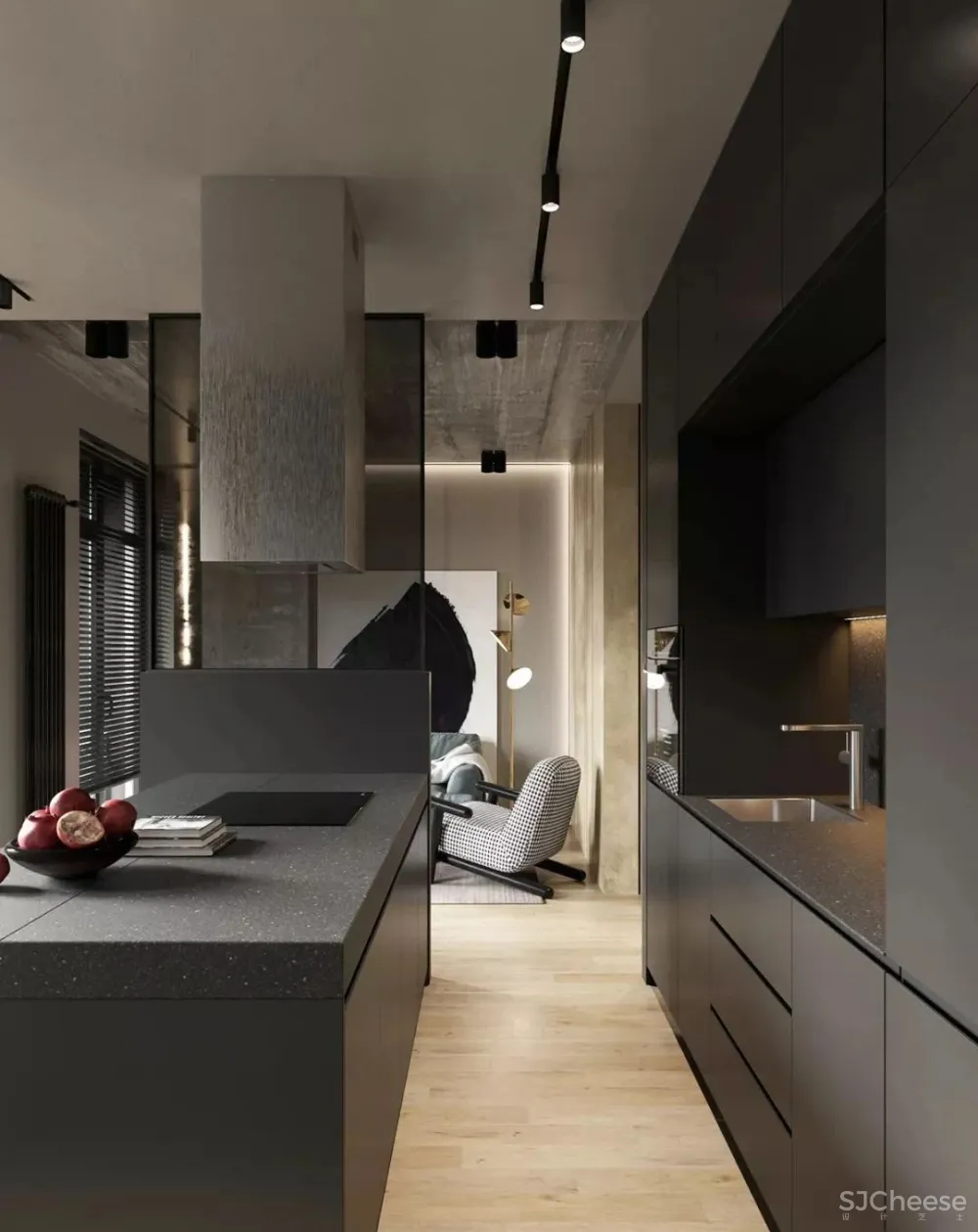 一套56㎡的住宅,设计很厉害,有颜有格调 !