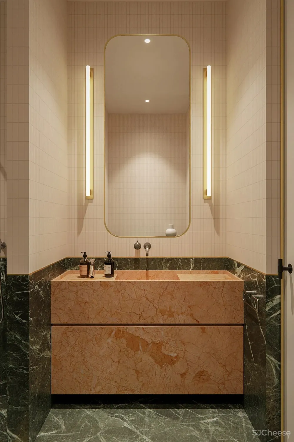 124㎡ 一室一厅,从客厅到卧室都很有格调