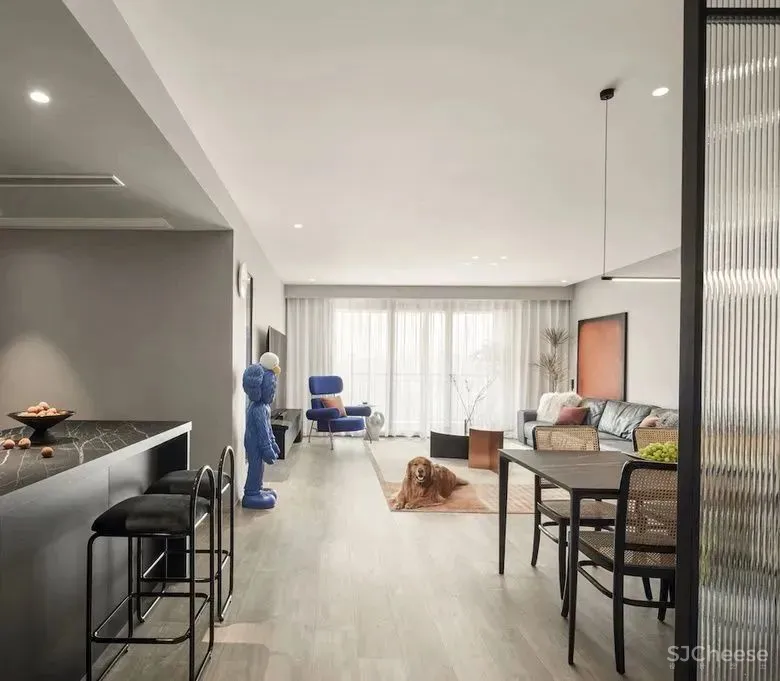 年轻夫妻的175㎡独特气质家 壹沫设计