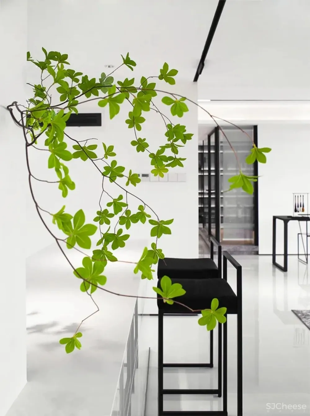 深圳洲际建筑装饰丨极简 黑与白的平衡之道