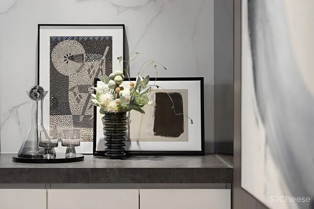 195㎡雅灰大平层，静奢间勾勒家的温情！