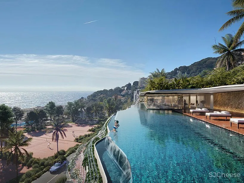 法国凯宾斯基最新酒店方案曝光，靠山而建，山和海都是景观