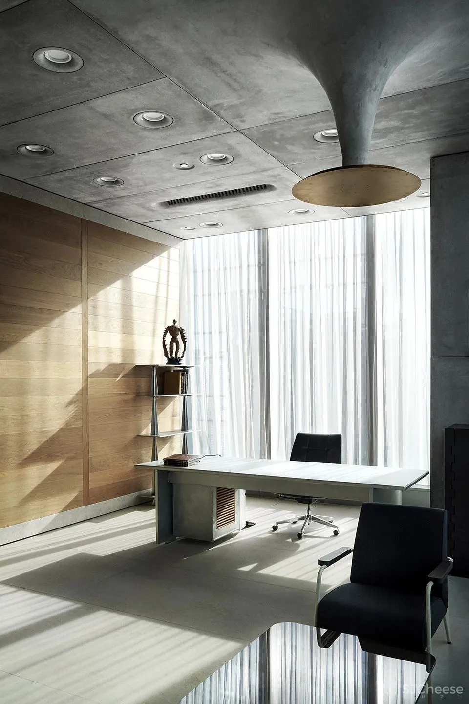 光、纹理、质感 香港 港丰发展总部 设计集人