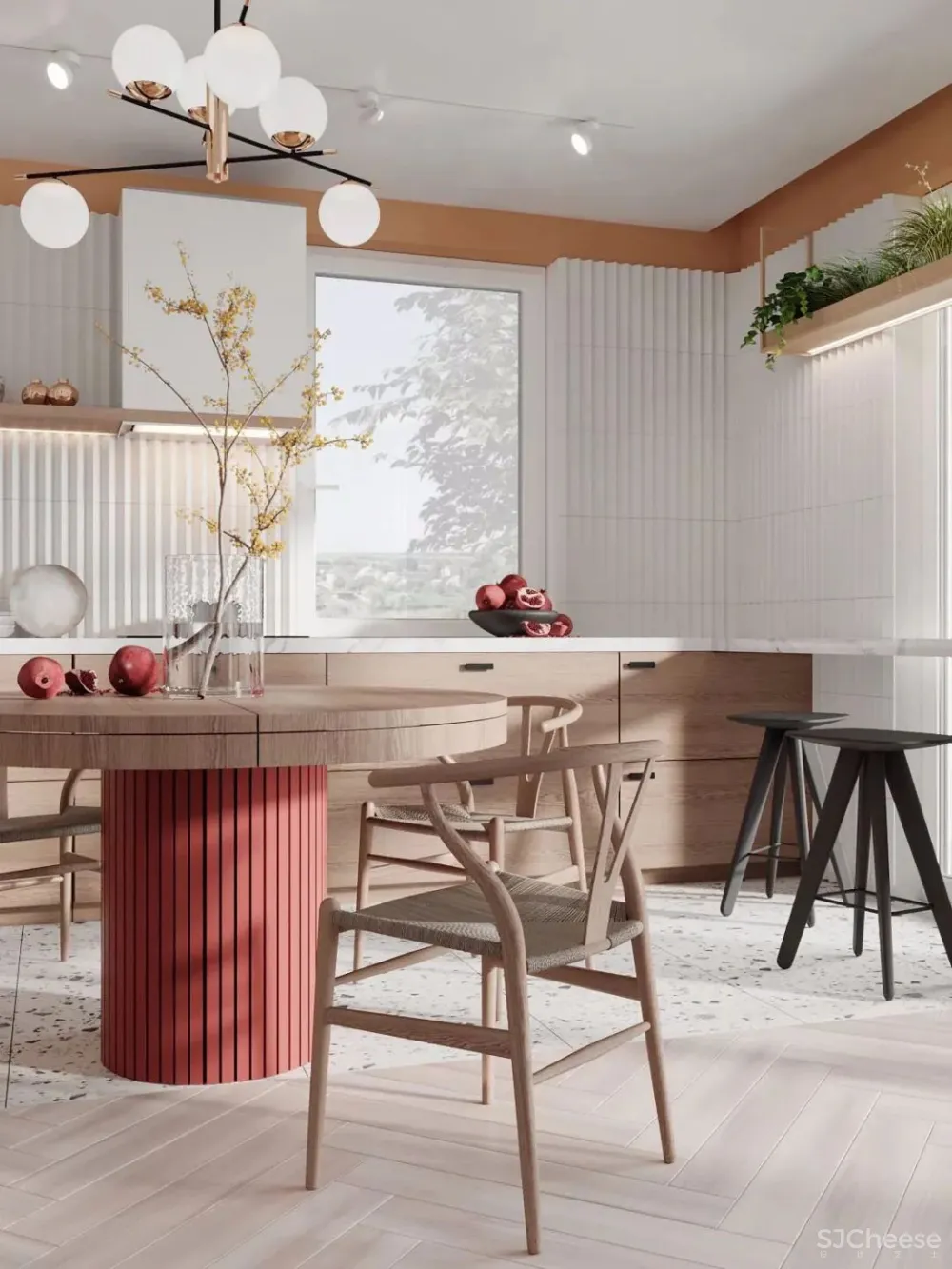 高明度色彩的碰撞,圆你一个时尚家居梦!