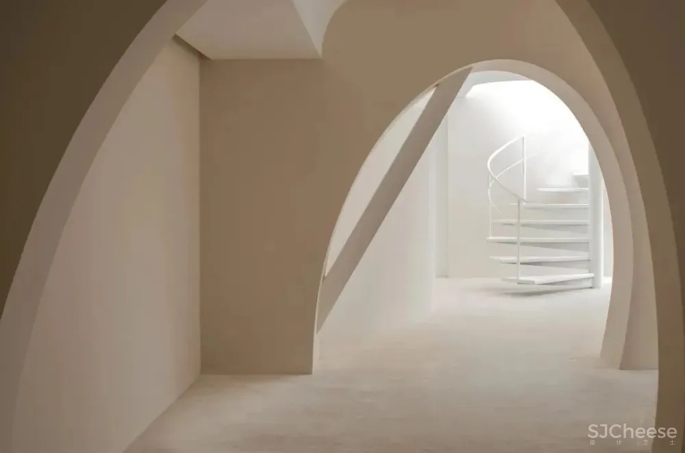 流线的自然永恒 婚纱高定艺术空间 尔我空间设计