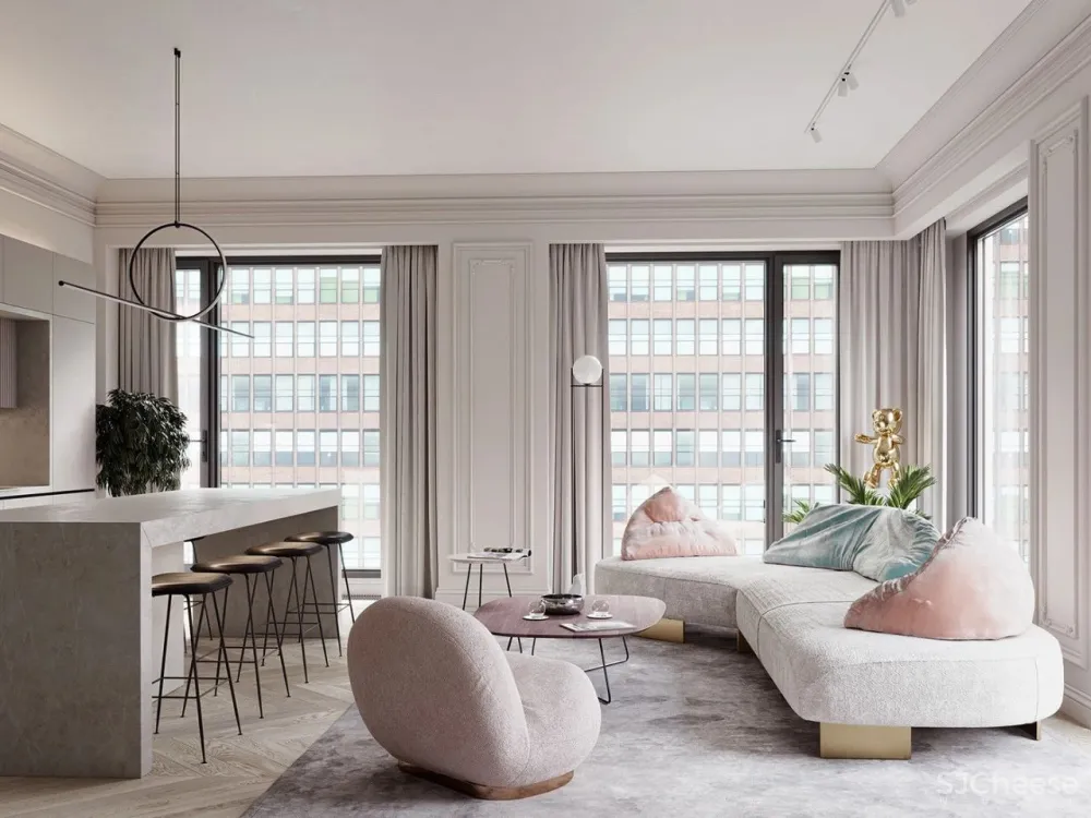 Ab Architects 新作 优雅而舒适的现代美学