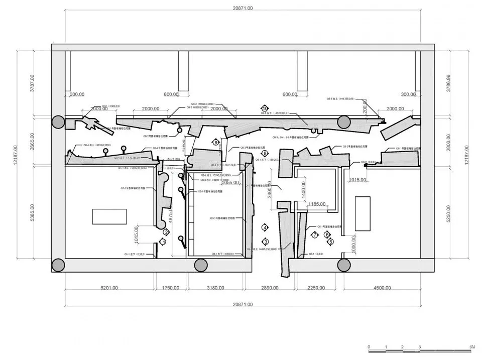 九层塔的蓝色塔基,深圳 王子耕