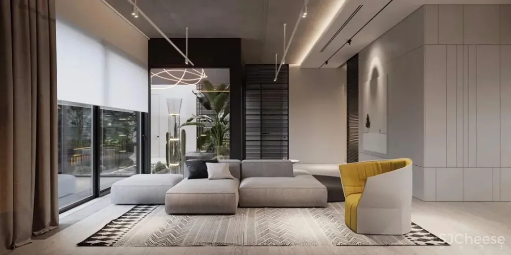 196㎡公寓效果堪比400㎡ 别墅，真是忍不住要发S卡！