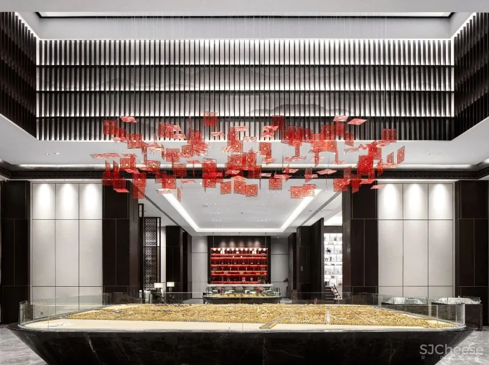 高级黑 中国红,曲直方圆之间的至简至美!