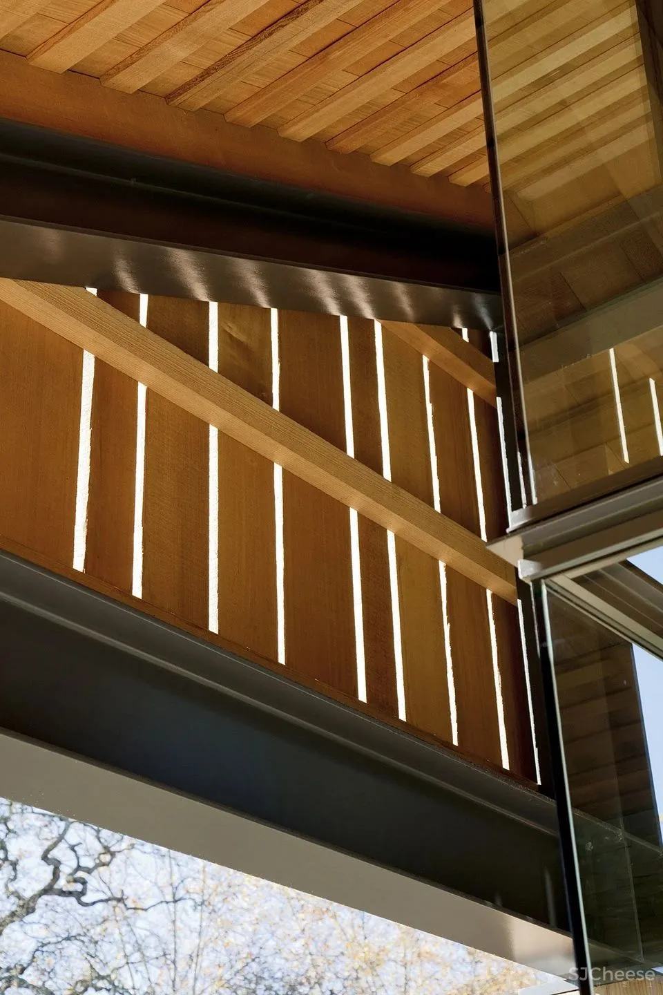 多样且互补的室内外生活体验 Mountain Wood乡村住宅 Walker Warner Architects