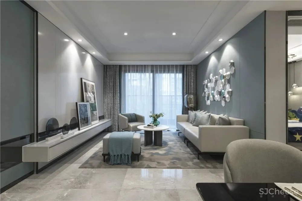 孙文设计事务所丨灰蓝配,才高级!