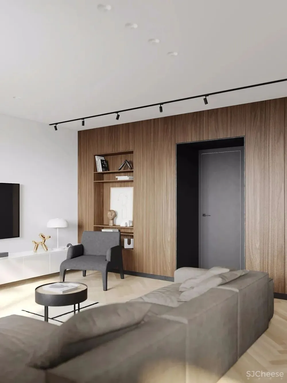 78㎡还能拥有超大落地镜？各种pose随你拍拍拍！