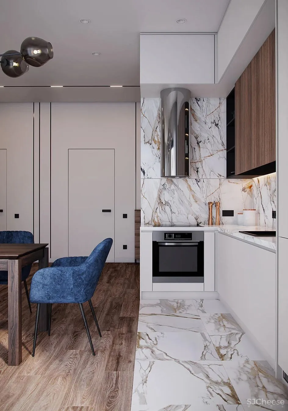 154㎡简致的轻奢质感!