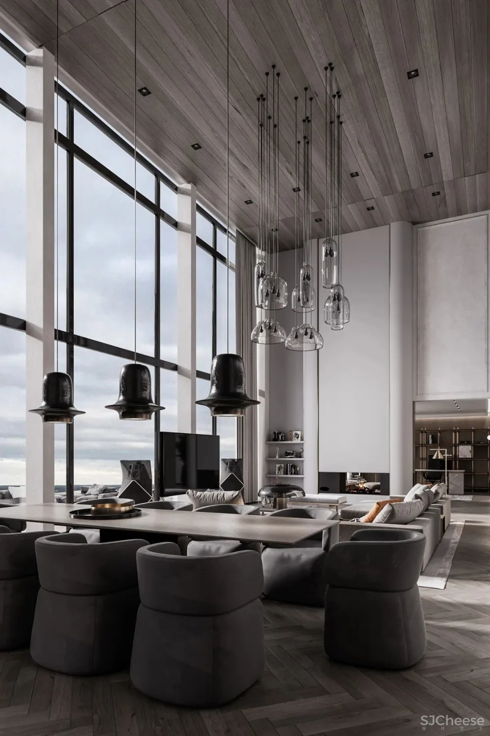 170㎡有温度的私宅,成熟有韵味!