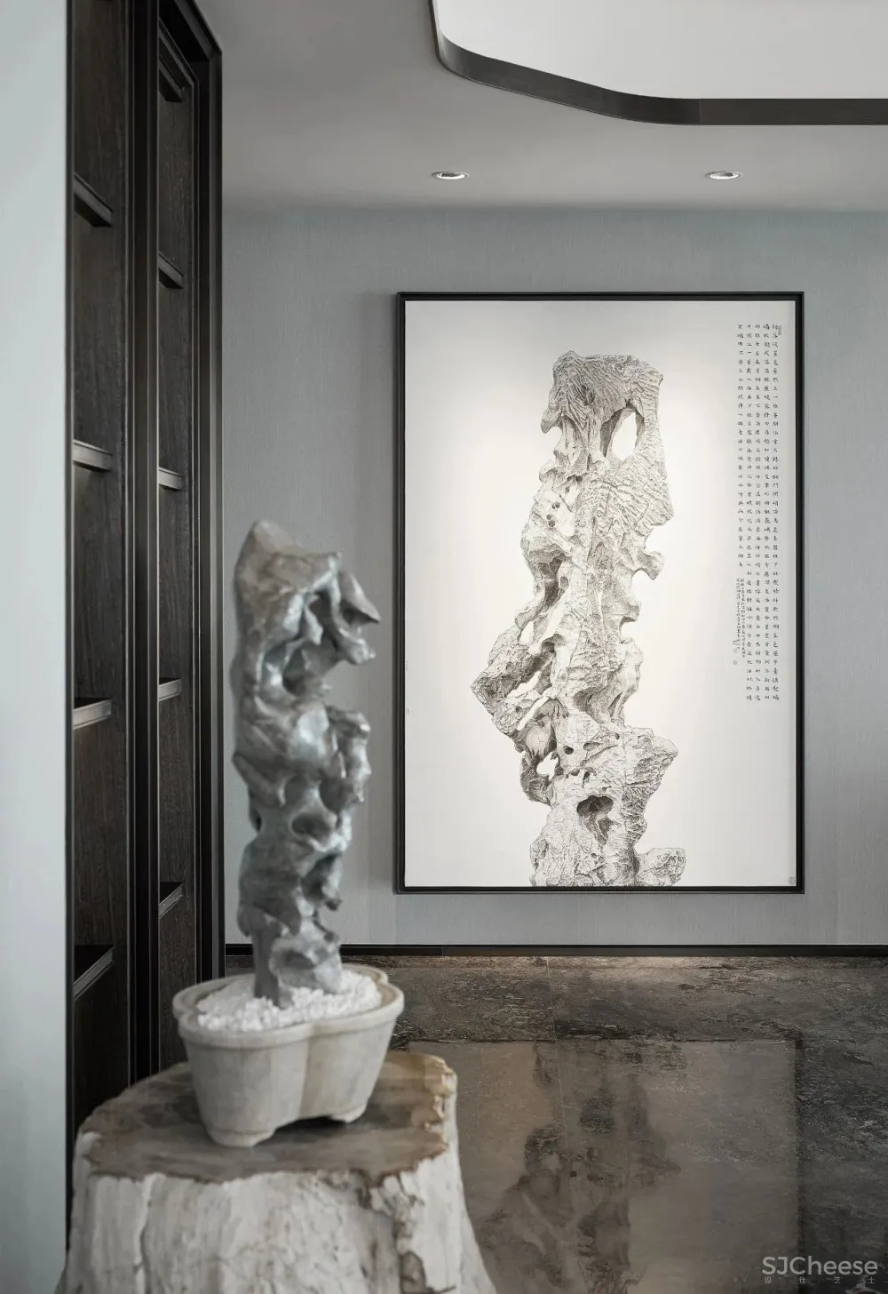 朱周空间设计丨重庆来福士:350米云端豪宅样板间设计!