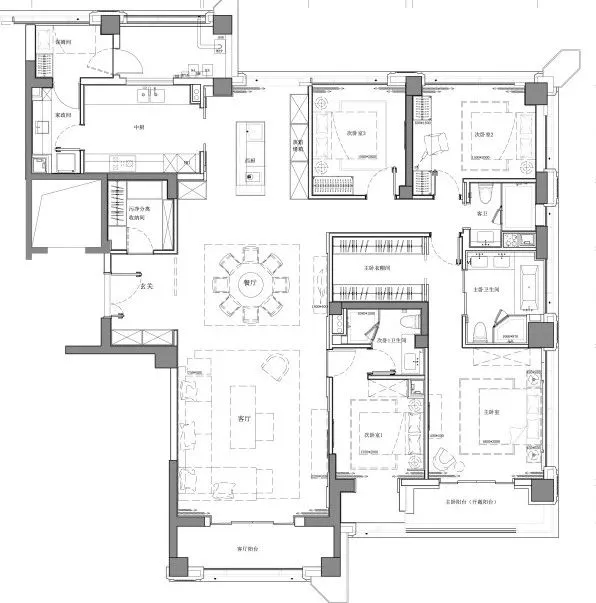 打破风格定义,赋予空间新的灵感 大观·自成