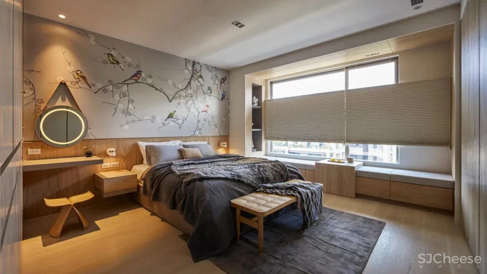 180㎡现代简约，暖色调的浪漫，温馨舒适自然