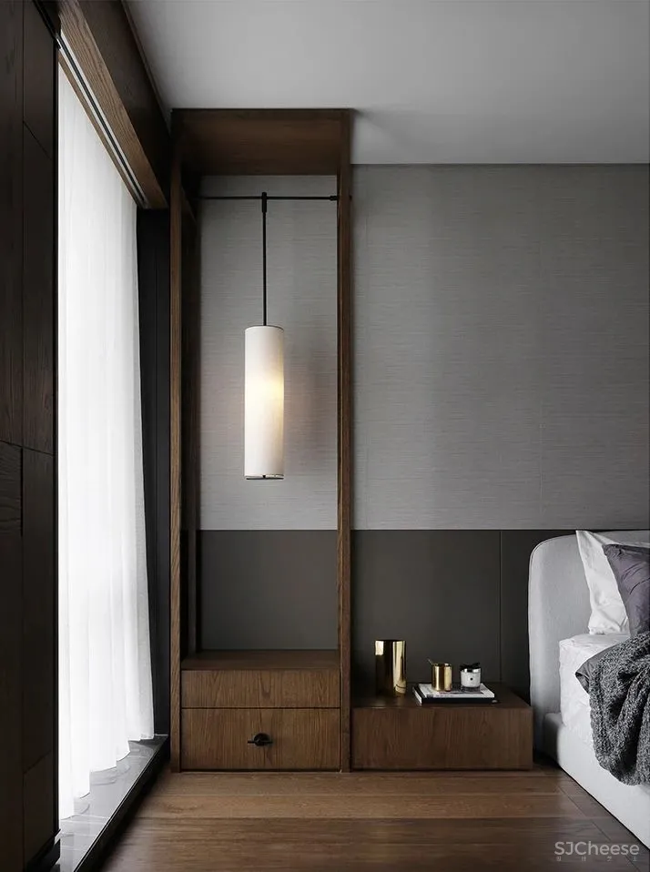 胡桃木 高级灰,纯粹而艺术的现代空间