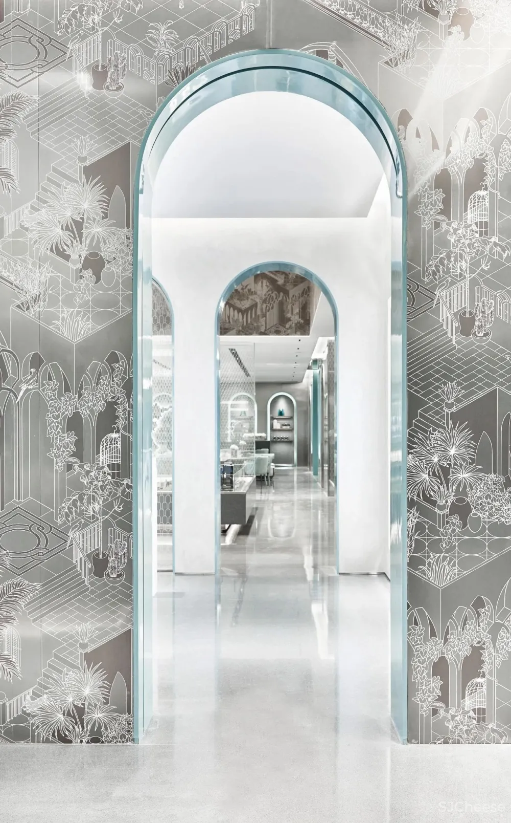 居其美业.戴昆新作 泰州「华润置地中心.悦府」售楼处设计