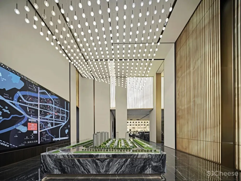 EH DESIGN 空间 月华流照萧然城 —— 金地·滨与城营销中心