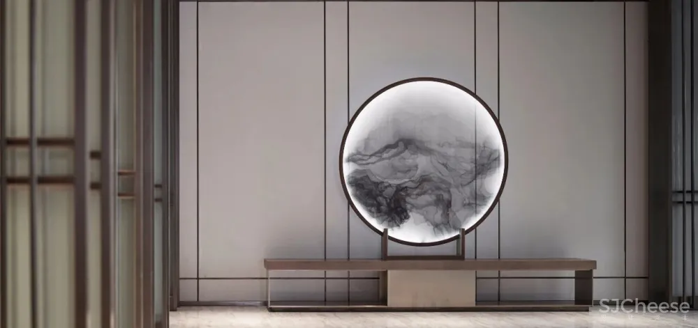 凌子达新作 山水相依,游园惊梦