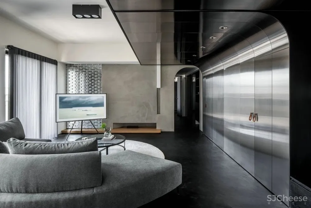 黑白简约住宅，简约设计的日常生活 studio X4设计