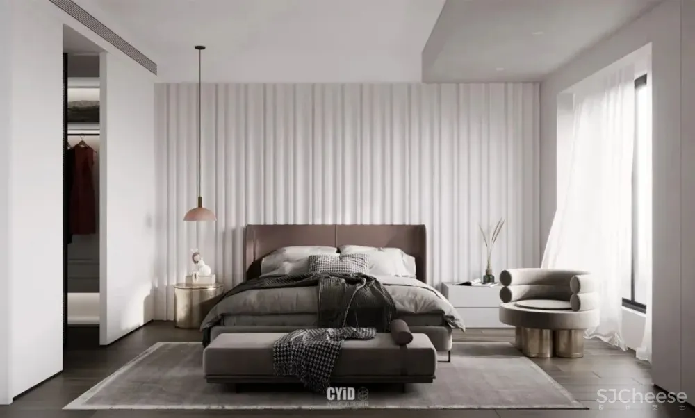 极简白 体块感，优雅现代的艺术大宅