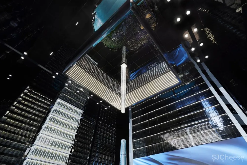 在镜像世界中寻找自己【绿地金茂国际金融中心售楼处】