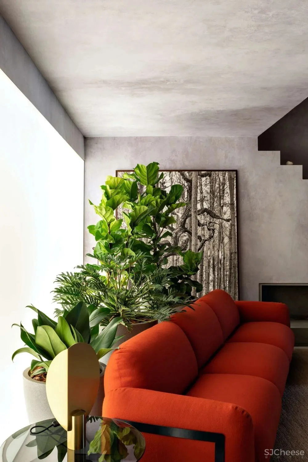 101m² 隐谧自然主义之居