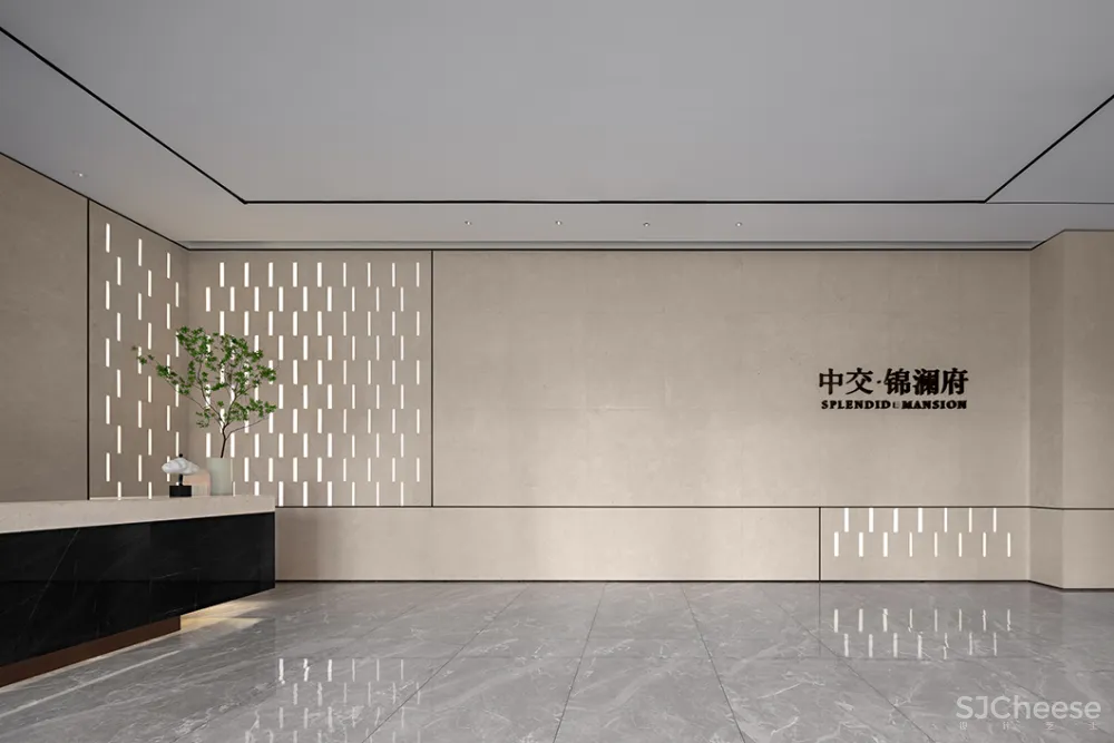 824㎡售楼处,光影与自然共生!