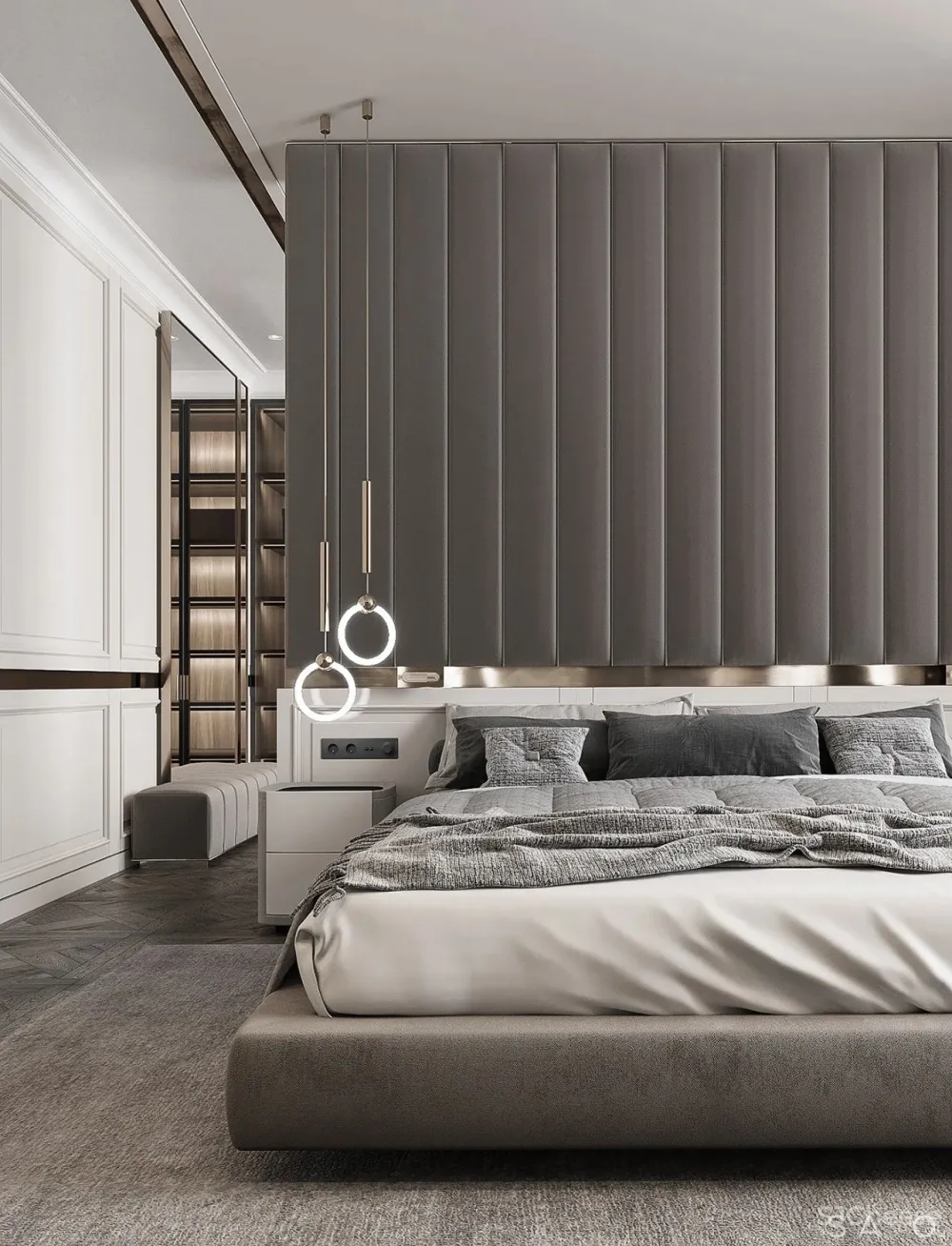 简约线条灰色系,一半是设计,一半是艺术