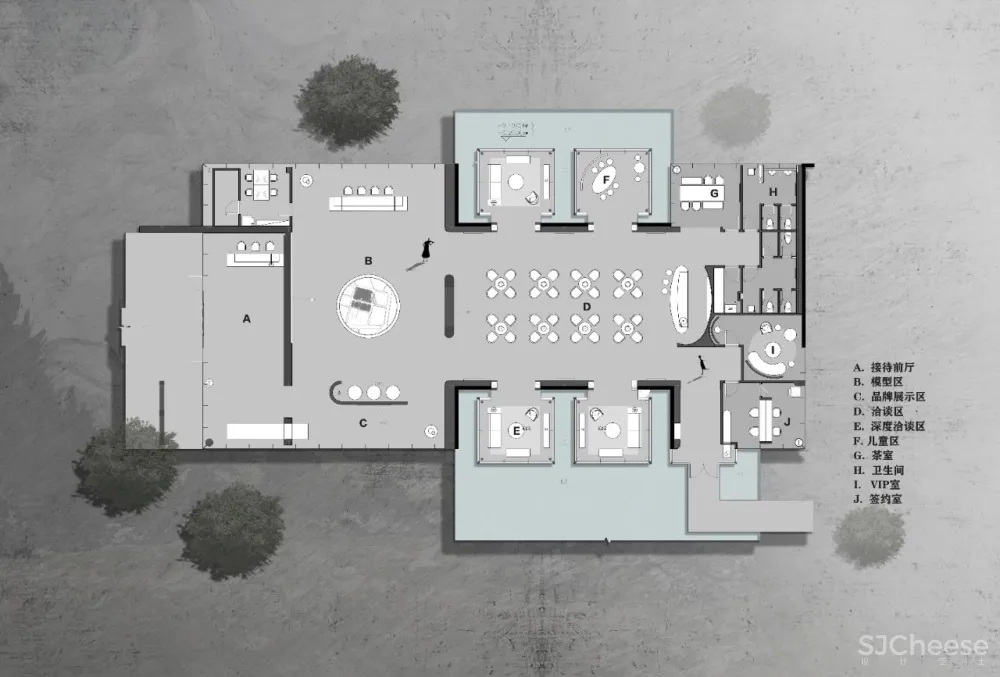 零次方设计-当代置业 · “美术馆”里的空间艺术