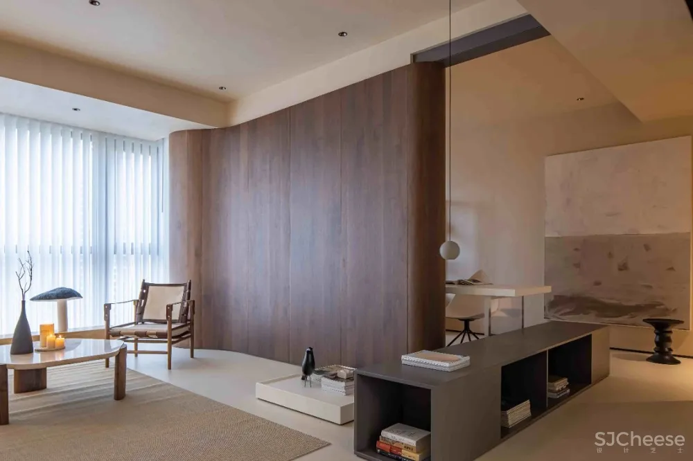 自然原木质感,品味现代简约的自然禅意 云行设计