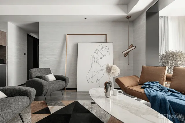 118㎡自然主义风格，32㎡豪华主卧，一个人住也太舒服！