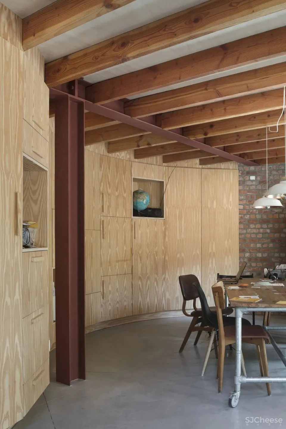 新作 再利用砖创造曲面外壳 gjG住宅 BLAF architecten