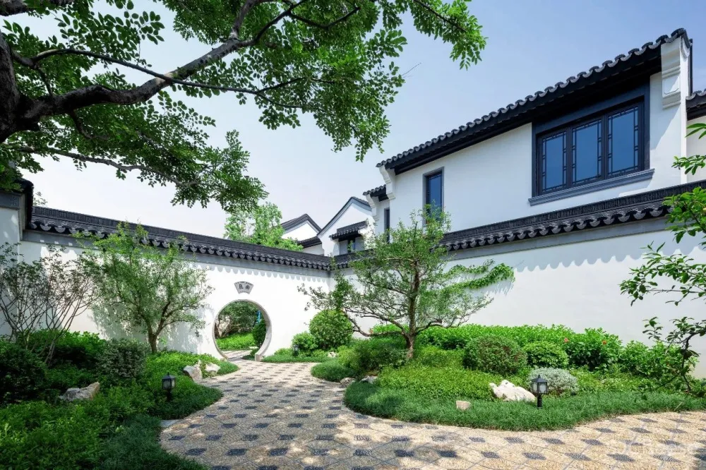 都说院子还是中国的美,这个项目再次示范中式院落如何复刻