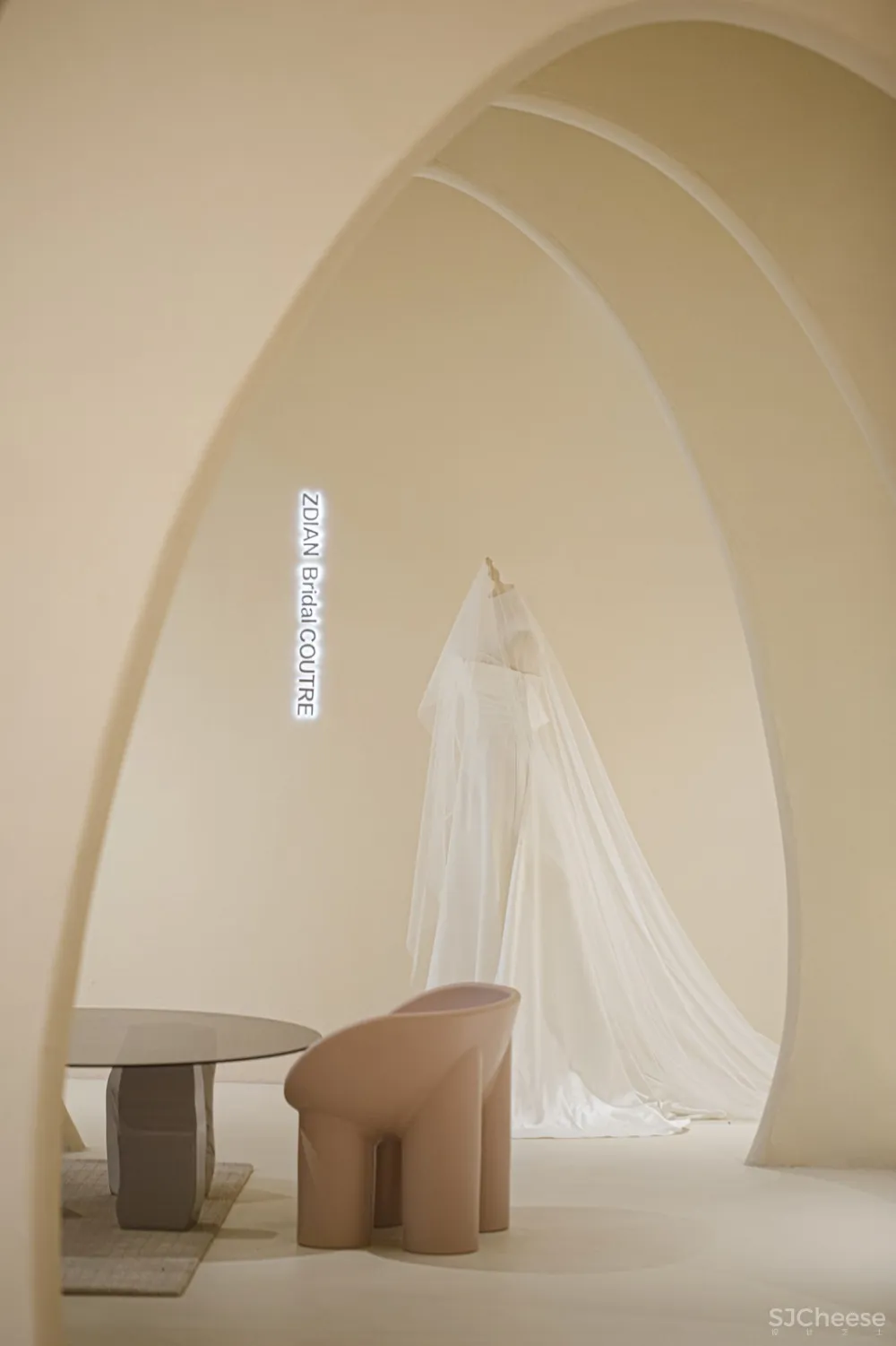 《甸·堂》ZDIAN Bridal婚纱店|大可设计 艺术和商业得共融共生