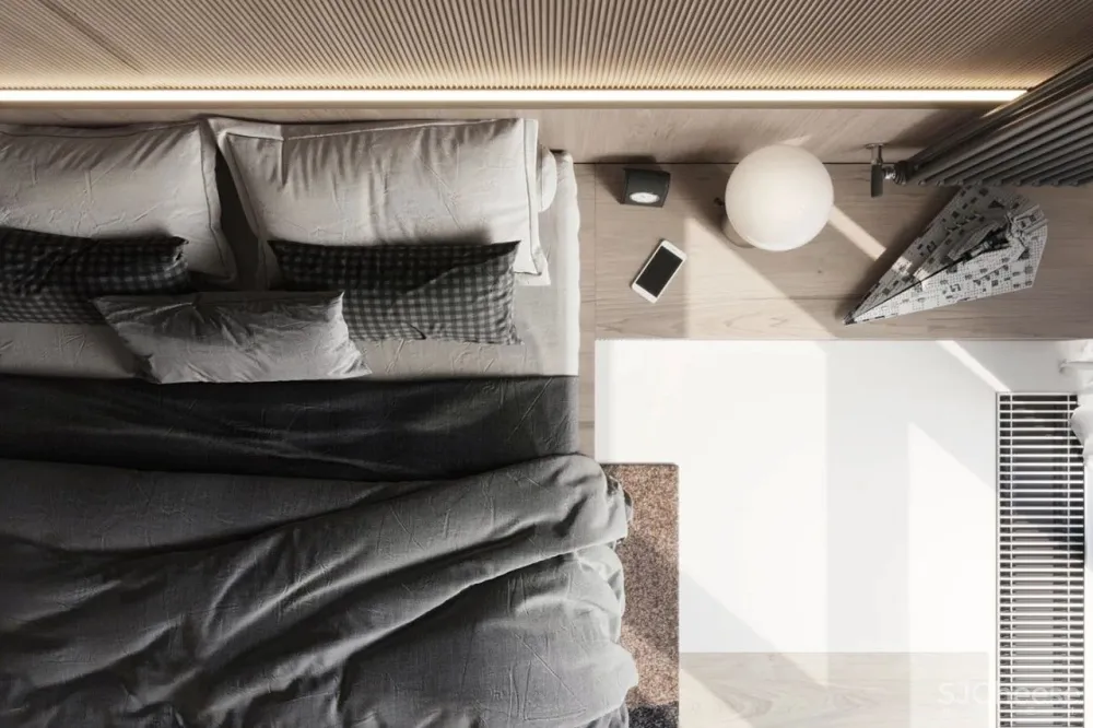 灰色极简空间，混凝土的质地！