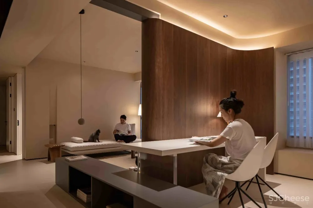 自然原木质感,品味现代简约的自然禅意 云行设计