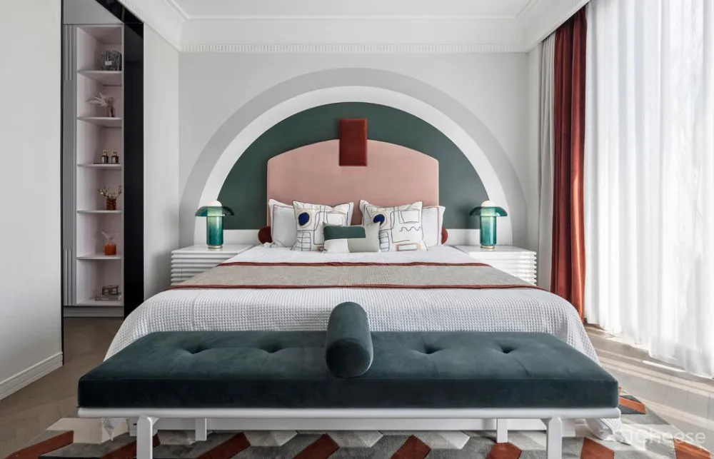 大朴-勿量：366㎡雾霭蓝法式美宅，直撩心底的静奢魅力！