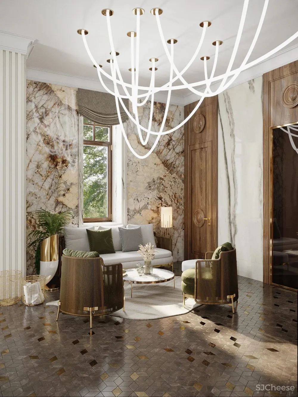 1100㎡新式奢华,精致有气质!