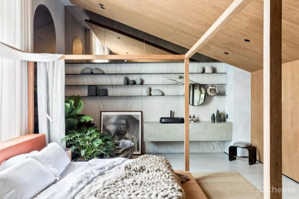 101m² 隐谧自然主义之居