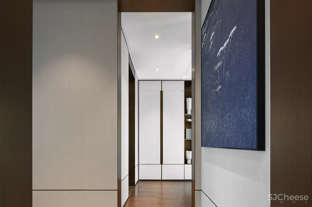 岳蒙:一抹幽蓝,韵染留白!