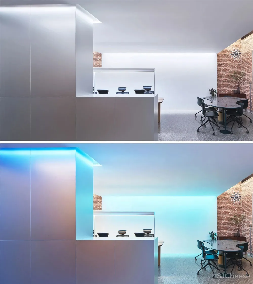 1936年的上海法式洋房改造而成的办公空间