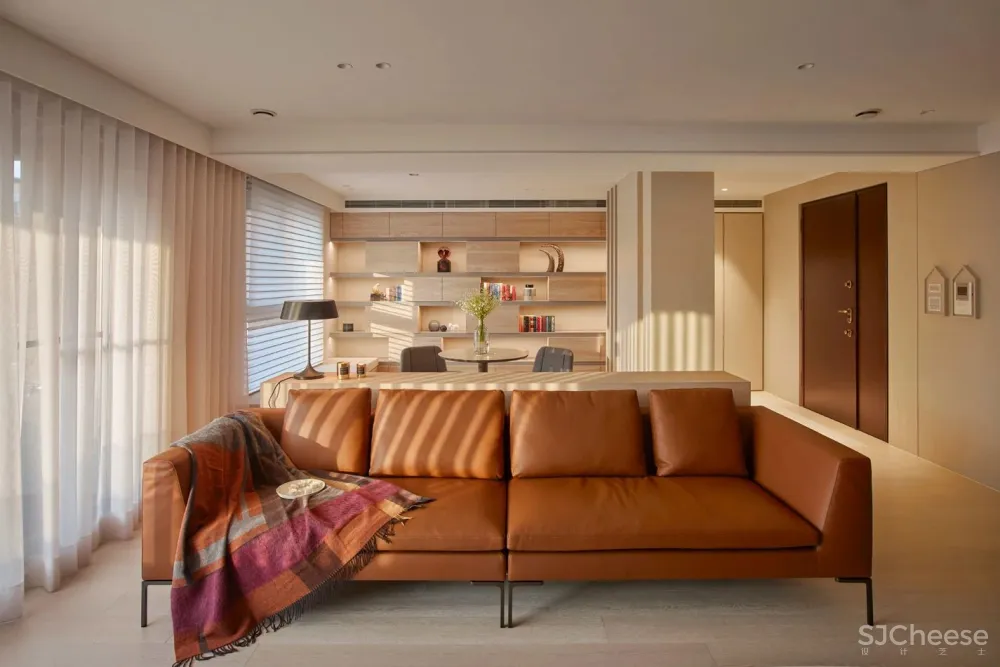 180㎡现代简约，暖色调的浪漫，温馨舒适自然