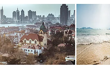 青岛实地蔷薇熙岸售楼处,空间里的“海” FORMWERKZ