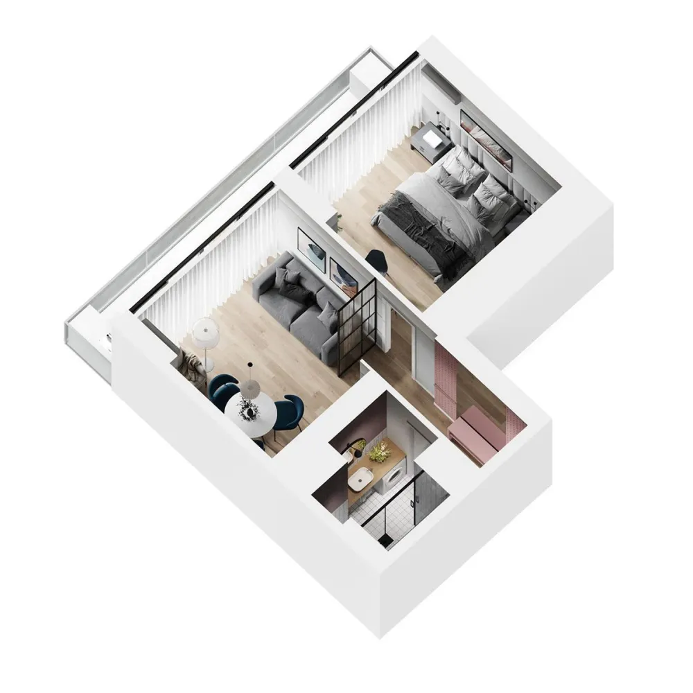 Color Visual梦幻蓝粉设计