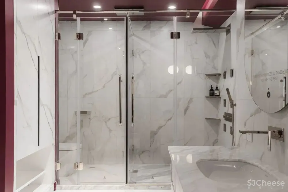 175㎡“职住一体”的家,旋转楼梯融入法式风情,装出大宅气度 吾隅设计